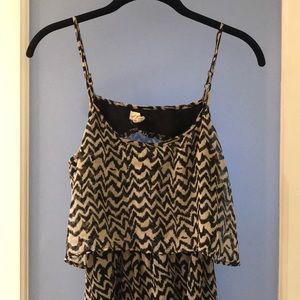 Open back printed Urban Outfitters maxi dress